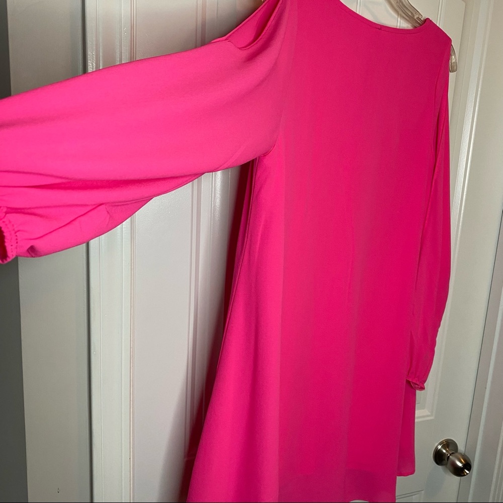 Mittoshop hot pink dress